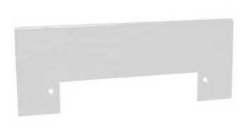 Vac Pan Trim Plate - White