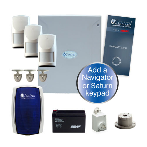 iCentral i8 8 Zone Alarm Kit