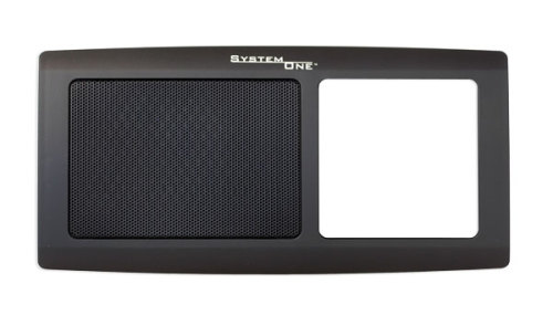 System One Fascia only - Black