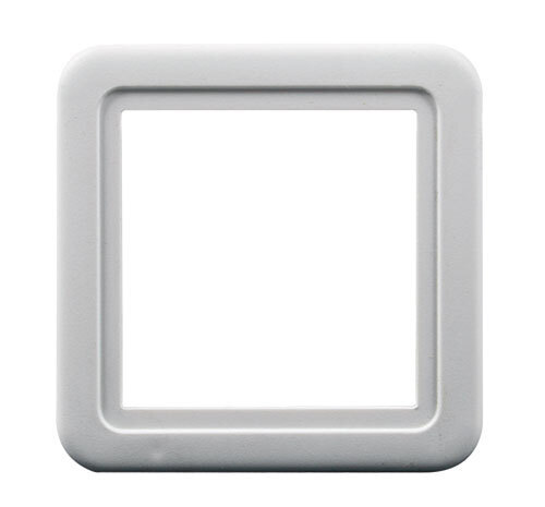 Euro Valve Trim Plate - White